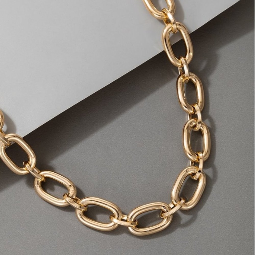 Oval link classic necklace New